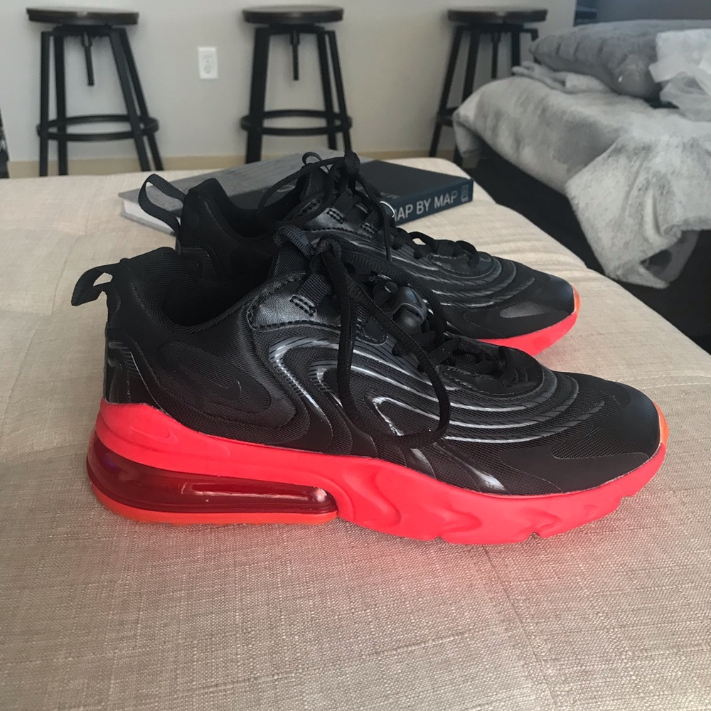 Nike Black/Orange/Red Sneakers Size 8.5